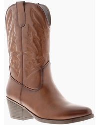 Apache - Cowboy Boots Ranch Tan Uk Size - Lyst