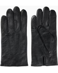 BOSS - Boss Hainz-Me Leather Gloves A1-25 001 - Lyst