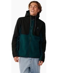 Rip Curl - Rip Curl Anti Series Search Hooded Full Zip Fleece - Lyst