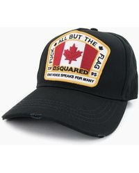 DSquared² - Canadian Flag Baseball Cap 2124 - Lyst