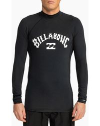 Billabong - Logo Surf Long Sleeve Rash Vest - Lyst