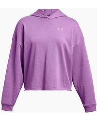 Under Armour - Rival Terry Crew Sweatshirt - Lyst