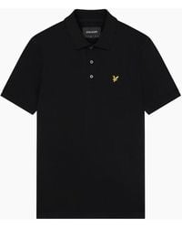 Lyle & Scott - Lyle & Scott Branded Chest Logo Jet Polo Shirt - Lyst