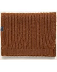 Oliver Sweeney - Wool Blend Ribbed Scarf - Lyst