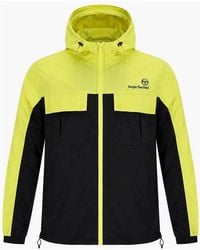 Sergio Tacchini - Alba Hooded Jacket Celery - Lyst