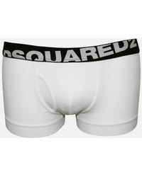 DSquared² - Angled Logo Low-Rise Boxer Trunk - Lyst