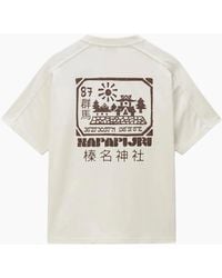 Napapijri - S-Teza Puff Print T-Shirt - Lyst
