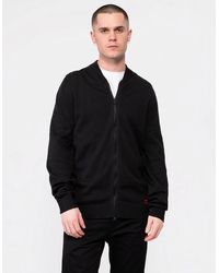 BOSS - Hugo San Jaque-C Double Zip Cardigan - Lyst