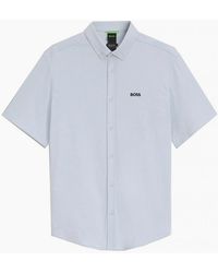 BOSS - Light Short Sleeved Motion Shirt - Lyst