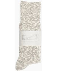 Anonymous Ism - Classic Slub Crew M. Socks - Lyst