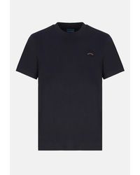Paul & Shark - Pure Cotton Jersey Badge T-Shirt - Lyst
