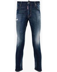 DSquared² - Dark Skater Fit Jeans - Lyst