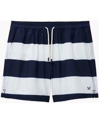 Crew - Heritage Stripe Swim Shorts - Lyst