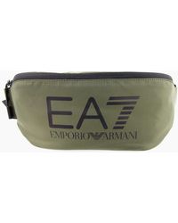 EA7 - Logo Belt Bag Khaki - Lyst