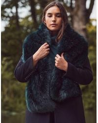 Live Unlimited London - Faux Fur Scarf - Lyst