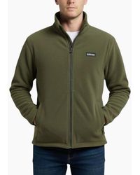 Burton - Sweatshirt Full Zipper Jacket Long Sleeve High Neck Plain Jumper Top - Lyst