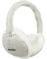 Barts - Monique Faux Fur Cable Knit Ear Muffs Earwarmers - Lyst