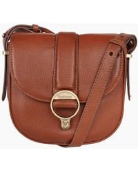 Barbour - Elm Leather Crossbody Handbag - Lyst