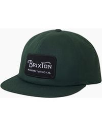 Brixton - Grade Snapback Baseball Cap - Lyst