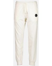 C.P. Company - C.P. Light Fleece Lens Sweat Pants - Lyst