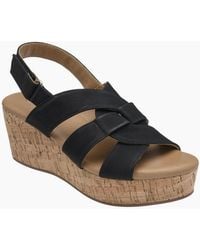 Lotus - Thora Wedge Sandals - Lyst