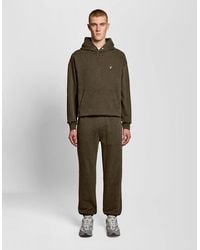 Lyle & Scott - Heavy Wash Cotton Joggers - Lyst