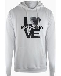 Moschino - Bold Love Logo Hoodie - Lyst