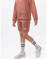 Hype - Mauve Bermuda Sweat Shorts - Lyst