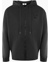 Iceberg - Ice Small Block Logo Zip-Up Hoodie - Lyst
