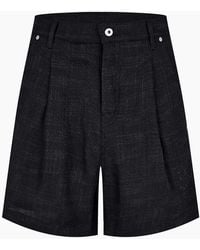 Off-White c/o Virgil Abloh - 90S Logo Bermuda Shorts - Lyst