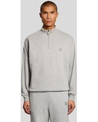 Lyle & Scott - Lounge 1/4 Zip Sweatshirt - Lyst