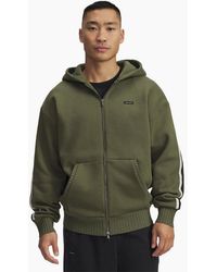Under Armour - Icon Heavy Rib Full Zip Hoodie - Lyst