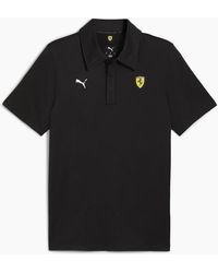 PUMA - Ferrari Sportswear Cloudspun Short Sleeve Polo - Lyst