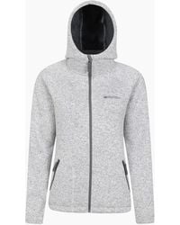 Mountain Warehouse - Ladies Nevis Faux Fur Lined Full Zip Hoodie - Lyst