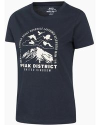 Mountain Warehouse - Ladies Peak District Printed T-Shirt - Lyst
