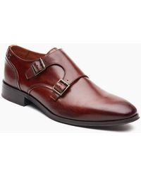 Base London - Cleric Monk Shoes - Lyst