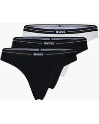 BOSS - 3-Pack Power Logo Briefs - Lyst