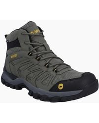 Hi-Tec - Campana Mid Polyurethane Dusty/Honey Hiking Boots - Lyst