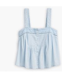 Levi's - Levi's Cici Square Neck Camisole Tank - Lyst