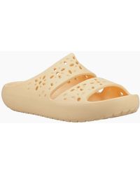 Crocs™ - Classic Floral Cut Out Sandals - Lyst