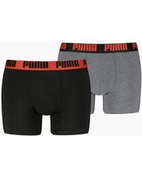 PUMA - 2-Pack Basic Boxer Briefs, W/ Fierce - Lyst