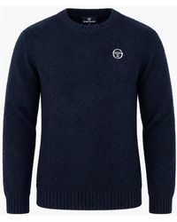 Sergio Tacchini - Caputo Crew Neck Knitted Jumper Maritime - Lyst