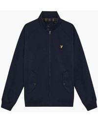 Lyle & Scott - Lyle & Scott Cotton Harrington Jacket Dark - Lyst