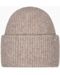 Barts - Kylar High Turn Up Knitted Beanie - Lyst