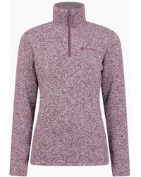 Mountain Warehouse - Ladies Idris Half Zip Fleece Top - Lyst