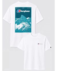 Berghaus - Threshold Peak Mountain Graphic T Shirt - Lyst