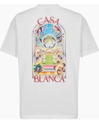 CASABLANCA - Tennis Crash T-Shirt - Lyst