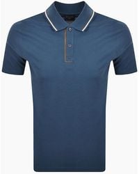 Paul & Shark - Moon Badge X-Soft Cotton Pique Polo Shirt - Lyst
