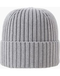 Jack & Jones - Cotton Adjustable Cuff Beanie - Lyst
