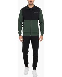 Lotto Leggenda - Tracksuit Full Zip Sweatshirts Running Joggers Zip Pocket Workout Set - Lyst